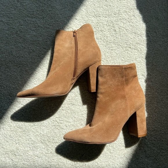 SUEDE BOOTIES - Picture 1 of 5